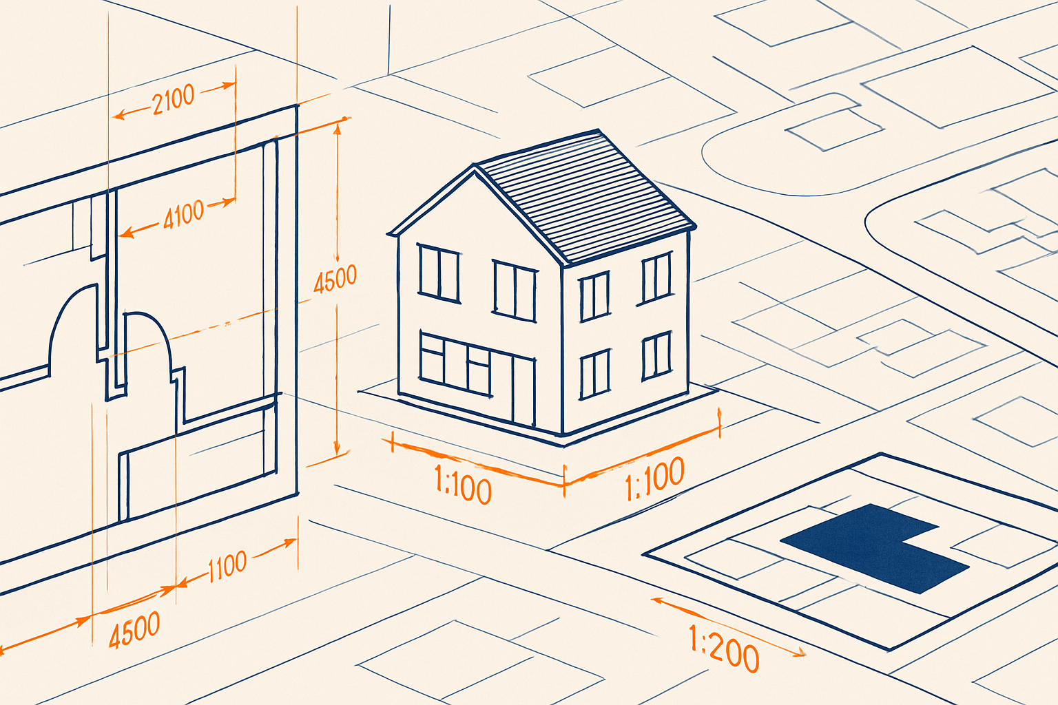 Architectural drawing scale