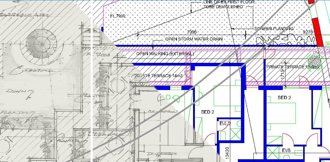 Architectural Plan CAD Conversion