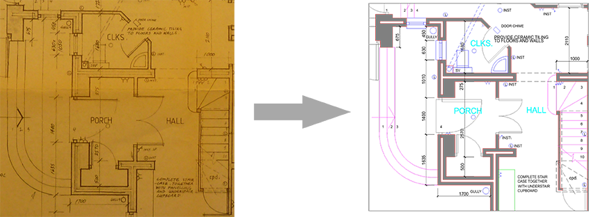 Structural Drawing Conversion